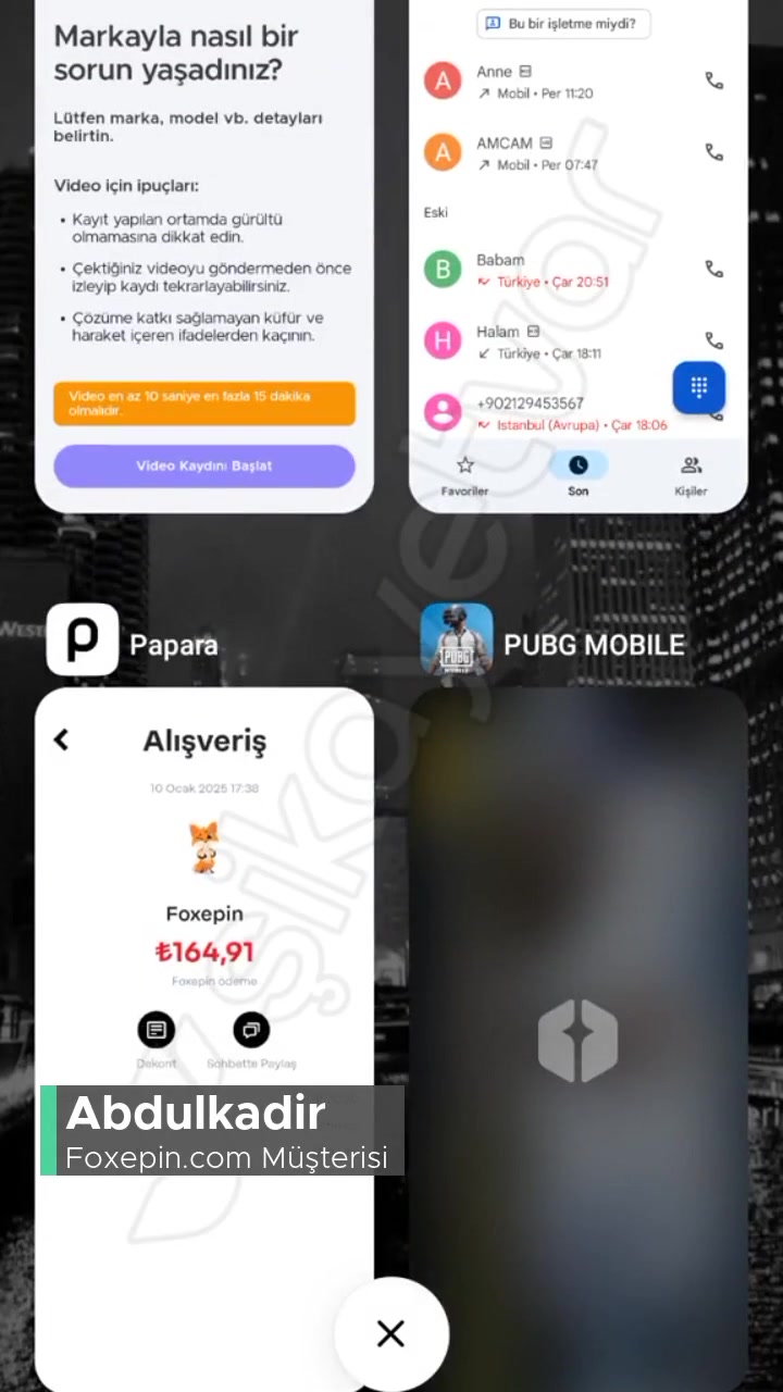 Foxepin.com Parayı Aldı UC Gelmemiş videonun kapak resmi