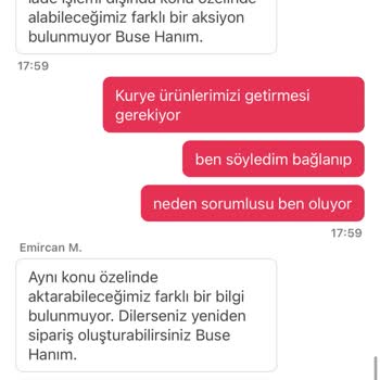 Yanlış Adrese Teslimat Ve İletişim Sorunu