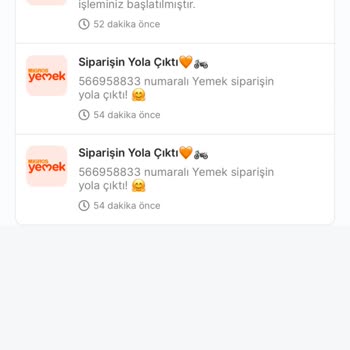 Yanıltıcı Bildirimler Ve İptal Edilen Sipariş