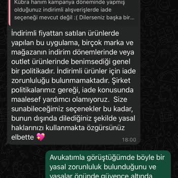 Defolu Ürün Ve İade Sorunu Yaşadım