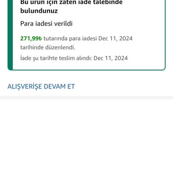 Amazon'da Para İadesi Sorunu: Çözülmeyen Bir Müşteri Deneyimi