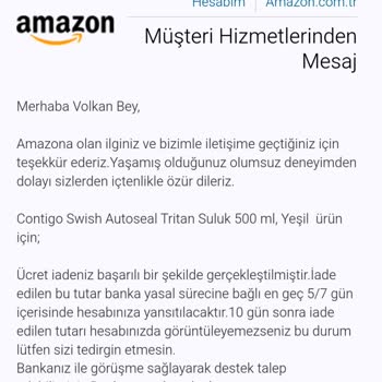 Amazon'da Para İadesi Sorunu: Çözülmeyen Bir Müşteri Deneyimi