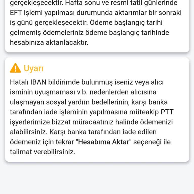 PTT'den Ziraat'e Para Transferi Sorunu