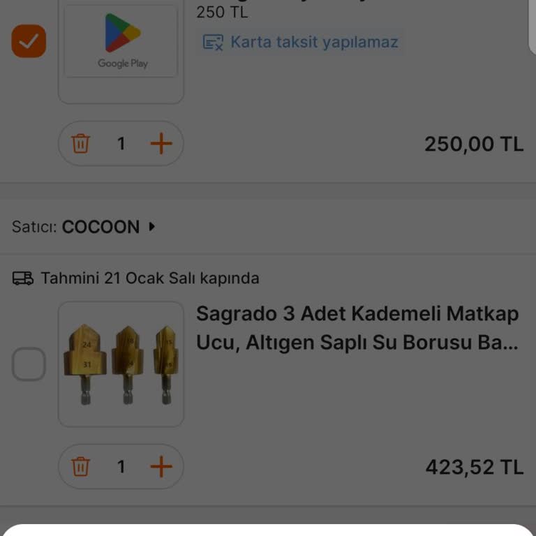 İndirim Kuponu Sorunu: Fiyat Değişmiyor