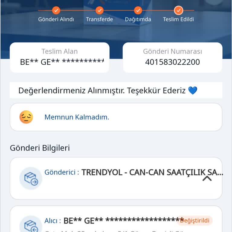 Kargom Evime Gelmiyor Yurtiçi Kargo!