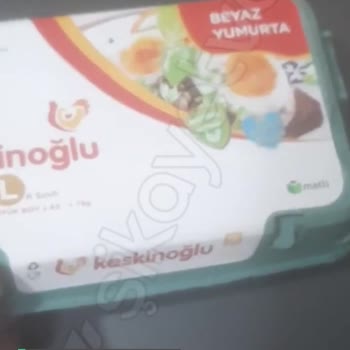 Keskinoğlu Yumurtalar Tavuk Dışkısıyla Kutulanıp Satışa Sunulmuş!