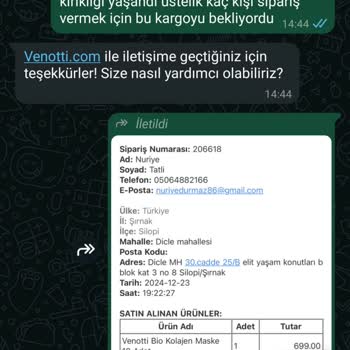 Yanlış Gönderim Ve İade Sorunu
