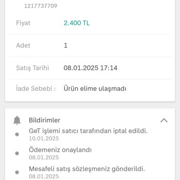 Aksoy Tuning Yanıltıcı Stok Bilgisi ve İptal Edilen Siparişle Mağduriyet