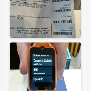 TCL Akıllı Saatte Sim Kart Sorunu Ve Servis Hayal Kırıklığı