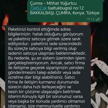 Hepsijet Kargo Yılbaşı İndirim Ürünümü Geri Gönderdi