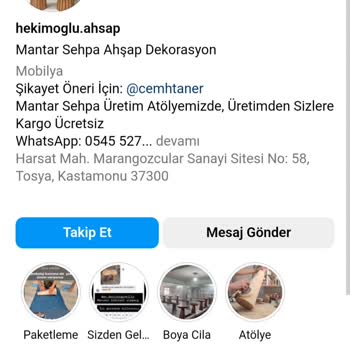 Sahte Instagram Hesabı Üzerinden Yapılan Yanıltıcı Sehpa Satışı