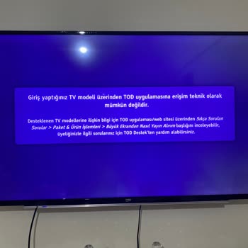 Beko TV'de Quick Smart Programı Destek Sorunu