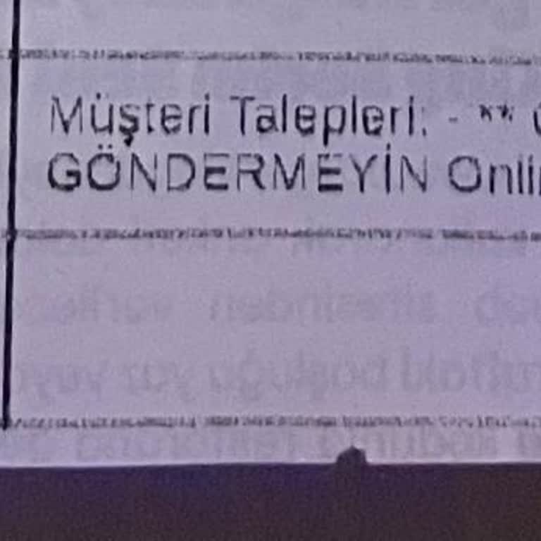 Geç Teslimat Ve Soğuk Yemek Şikayeti