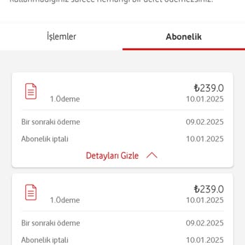 Yetkisiz Ödeme Ve Müşteri Hizmetleri Sorunu