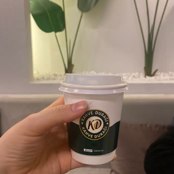 Kahve Durağında Boyut Ve Fiş Sorunu