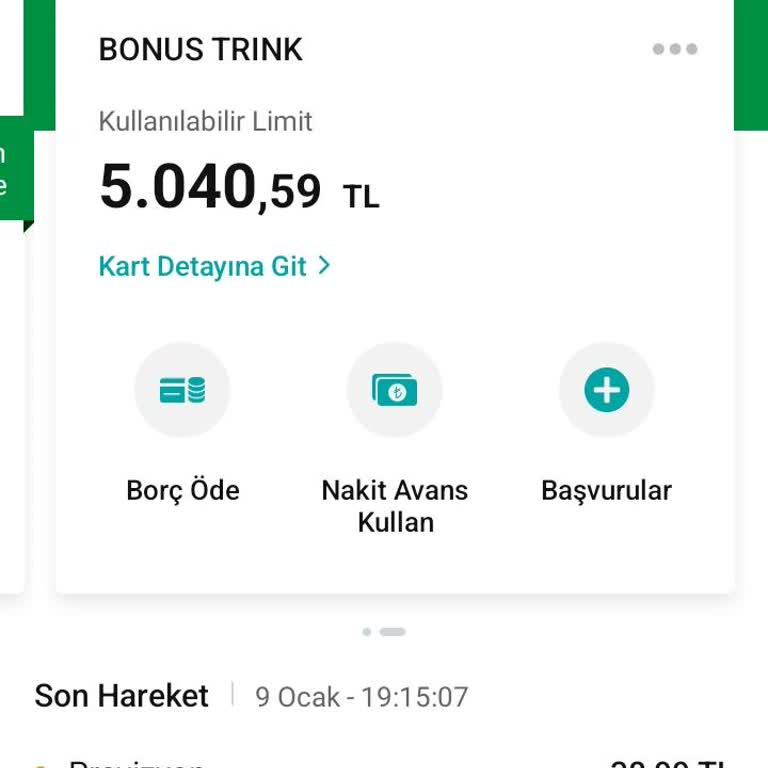İzinsiz Kredi Kartı İşlemi