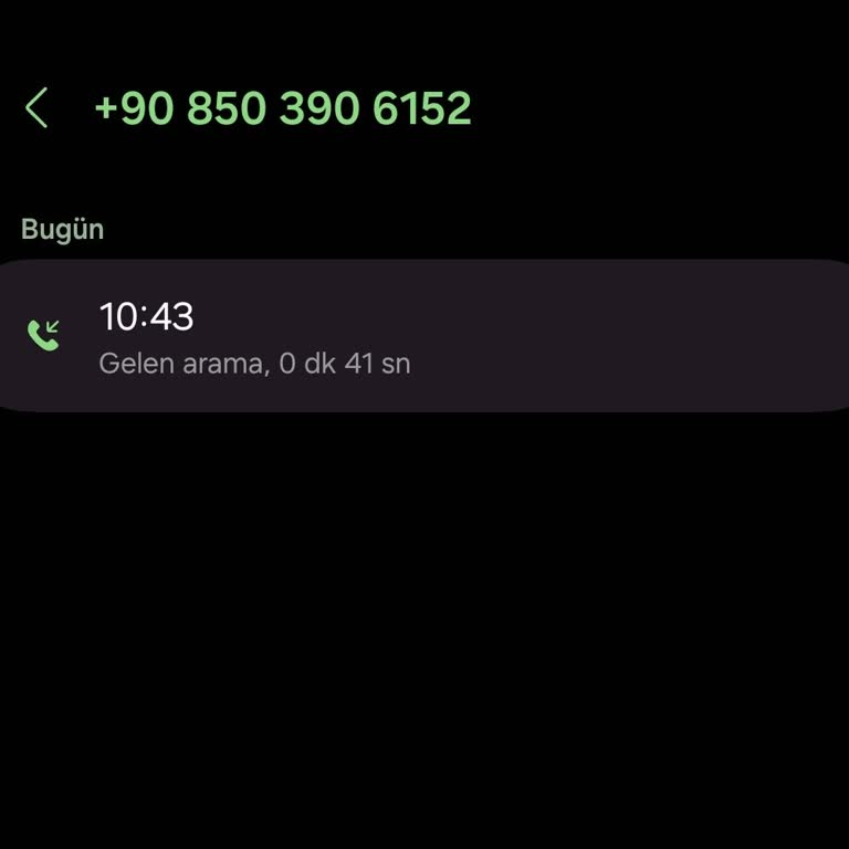 Şüpheli Telefon Görüşmesi Ve Güvenlik Endişesi