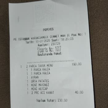 Pişmemiş Tavuk Ve Sürekli Aksayan Hizmet