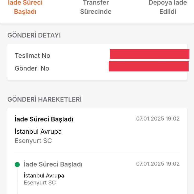 Yanlış Başlatılan İade Süreci Ve Müşteri Mağduriyeti