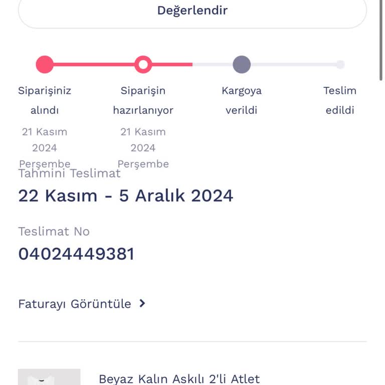 Teslim Edilmeyen Sipariş Ve İade Sorunu