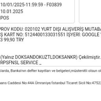 Hesabımdan Habersiz Para Çekildi!