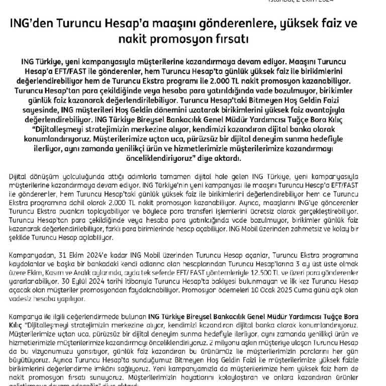 Promosyon Ödemesi Hakkında Acil Yardım Talebi