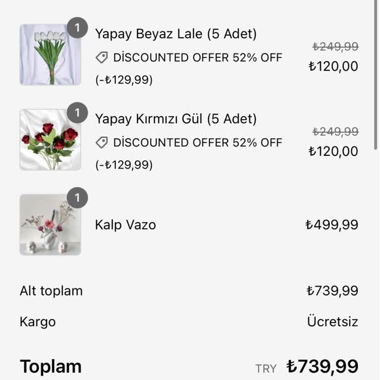 Ürünler Teslim Edilmiyor, Para İadesi İstiyorum
