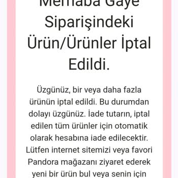 Stok Yetersizliği Ve İptal Sorunu