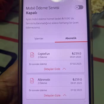 Mobil Ödeme Onayıyla İzinsiz Üyelik Sorunu