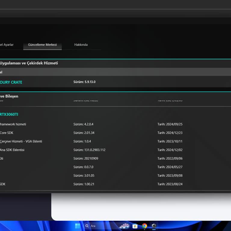 Asus RTX3060Tİ RGB Panel Sorunu