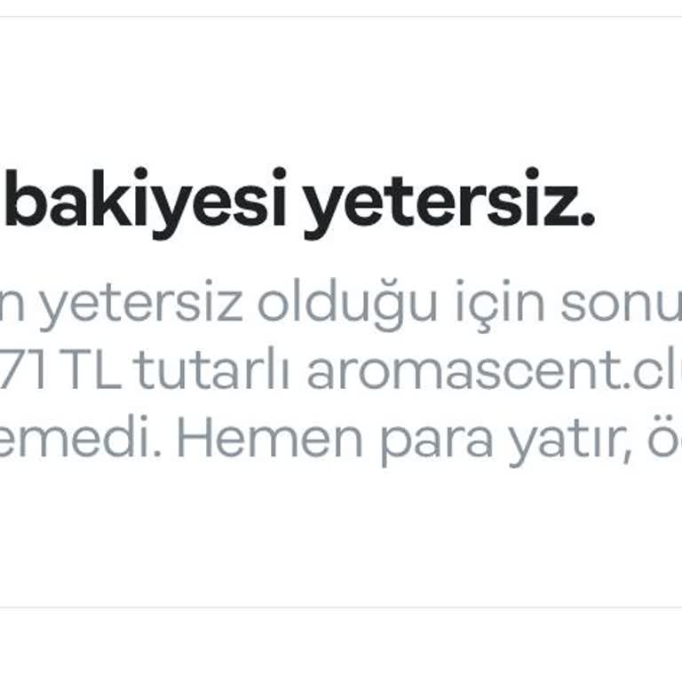 Aromascent Club Habersiz Para Çekmeye Çalıştı