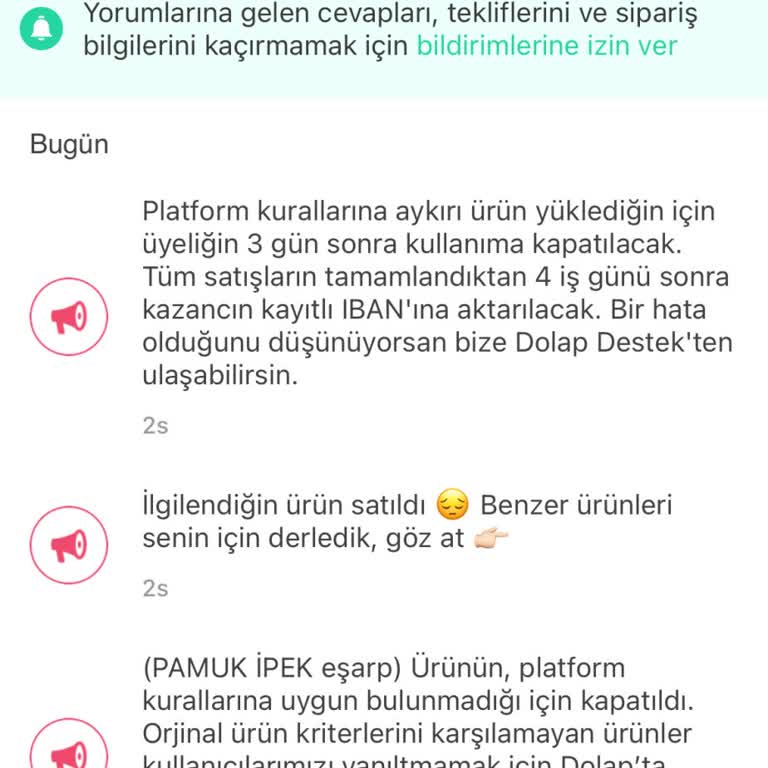 Orijinal Ürünlere Rağmen Hesap Kapatma Sorunu