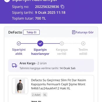 Sipariş İadesi Ve Fiyat Artışı Mağduriyeti