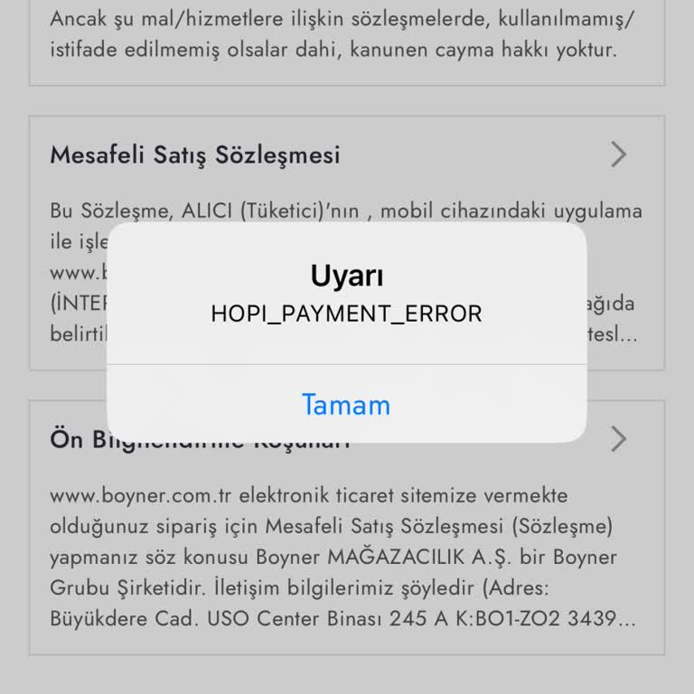 Boyner Uygulamasında Gift Card Ve İndirim Sorunu