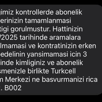 Turkcell'de Evrak Eksikliği Mağduriyeti