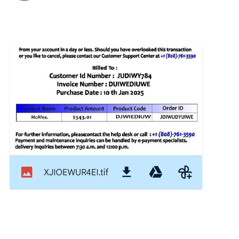 McAfee Üyeliği Olmadan Alınan Ücret