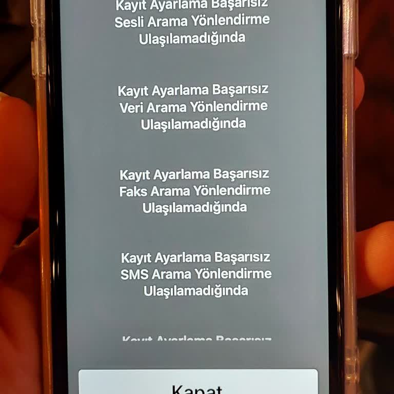 Vodafone'da Numara Yönlendirme Sorunu