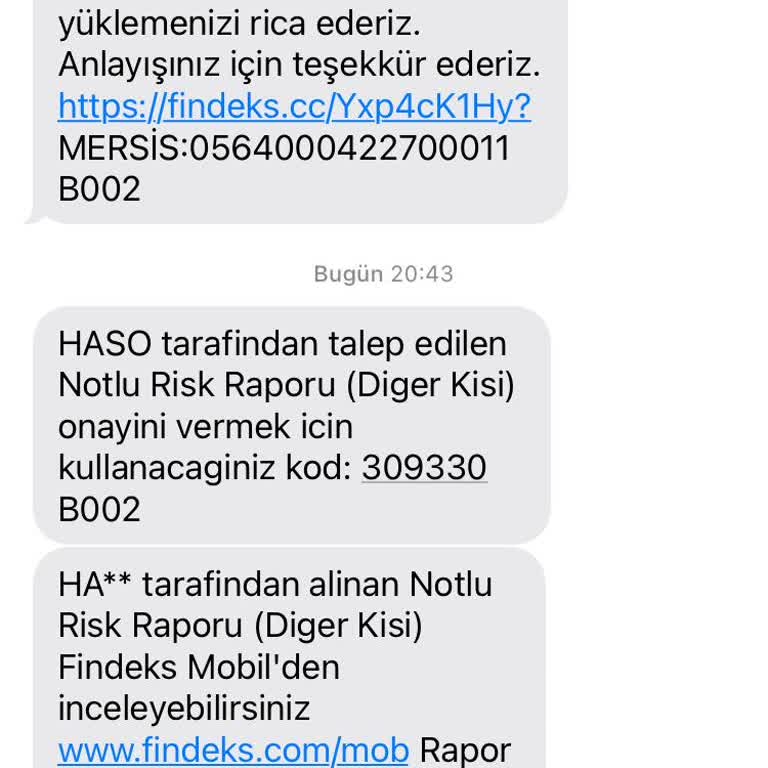 İzinsiz Findeks Raporu Başvurusu Ve Güvenlik Endişesi