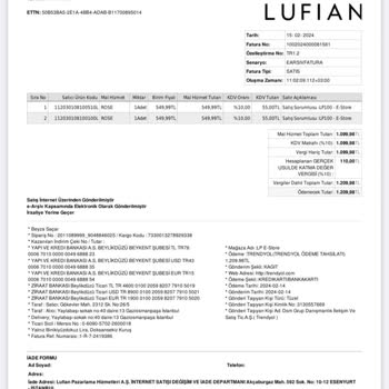Lufian Sweatshirt Kollarının Renk Değişimi