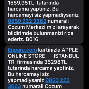 Enpara Kredi Kartında Güvenlik Açığı Ve Bilgilendirme Eksikliği