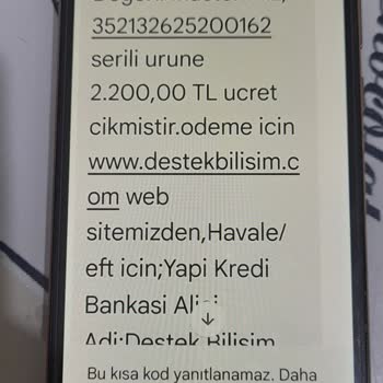 Garanti Süresi Ve Ücret Talebi Sorunu