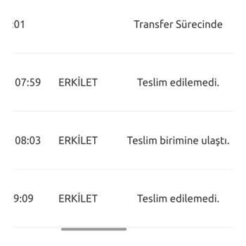 Yurtiçi Kargo Teslim Edilmeden 'Şubeden Alın' Mesajı