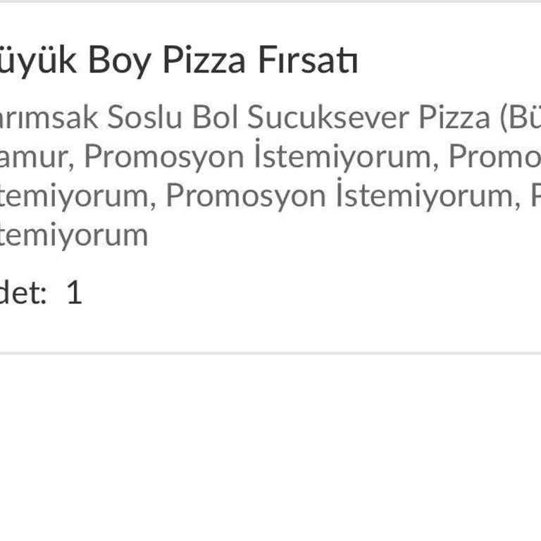 Sürekli Eksik Ve Yanlış Gelen Siparişler