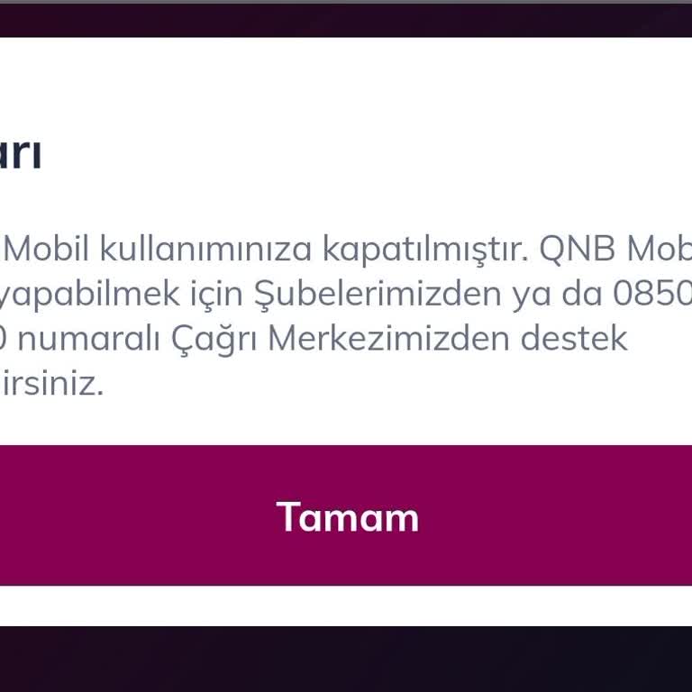 Mobil Bankacılık Erişim Sorunu Ve Müşteri Hizmetleri Yetersizliği