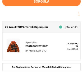 Yanlış İade Talebi Ve Geciken Sipariş