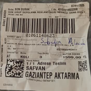 Kalitesiz Ürün Ve Eksik Teslimat Sorunu