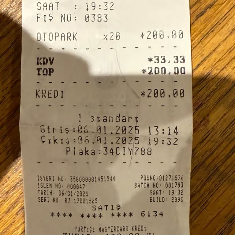 Getir Araç Kiralama: Beklenmedik Otopark Ücreti Şoku