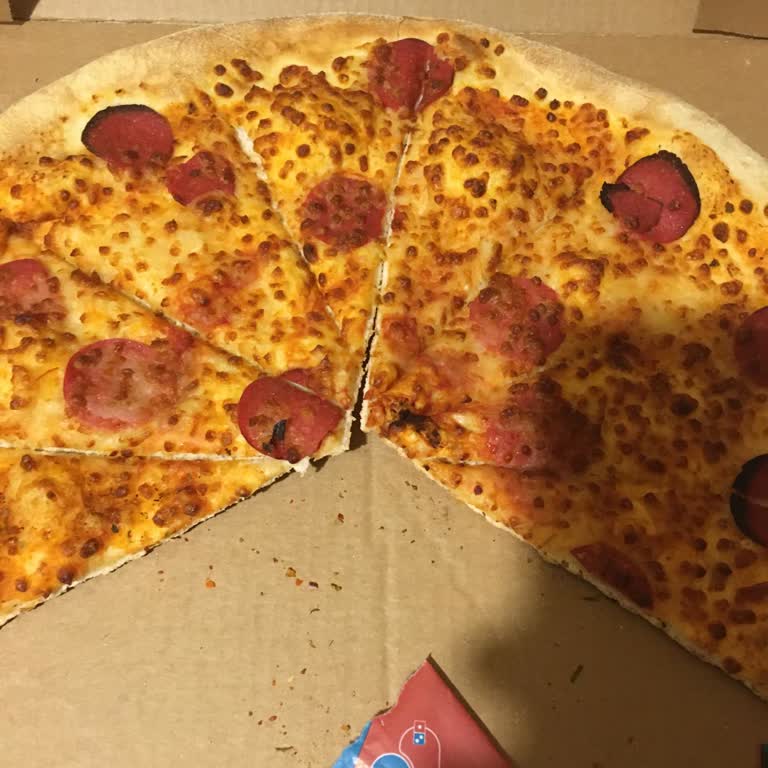 Domino's Pizza Delivered Poor Quality X Large Pizza Unlike Before