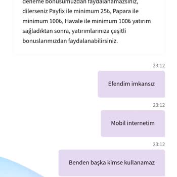 Deneme Bonusu Hüsranı