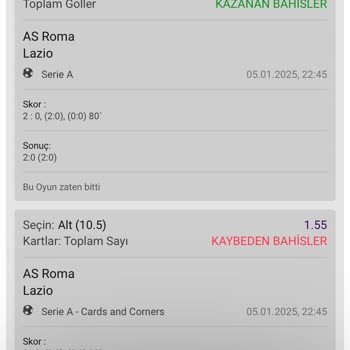 Bahis Sitesinde Kart Sayısı Hatalı Hesaplandı